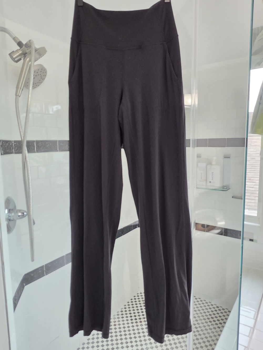 Lululemon Align™ High-Rise Wide-Leg Pant Black Tall - Picture 9 of 14